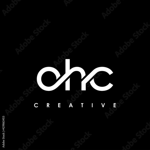 OHC Letter Initial Logo Design Template Vector Illustration