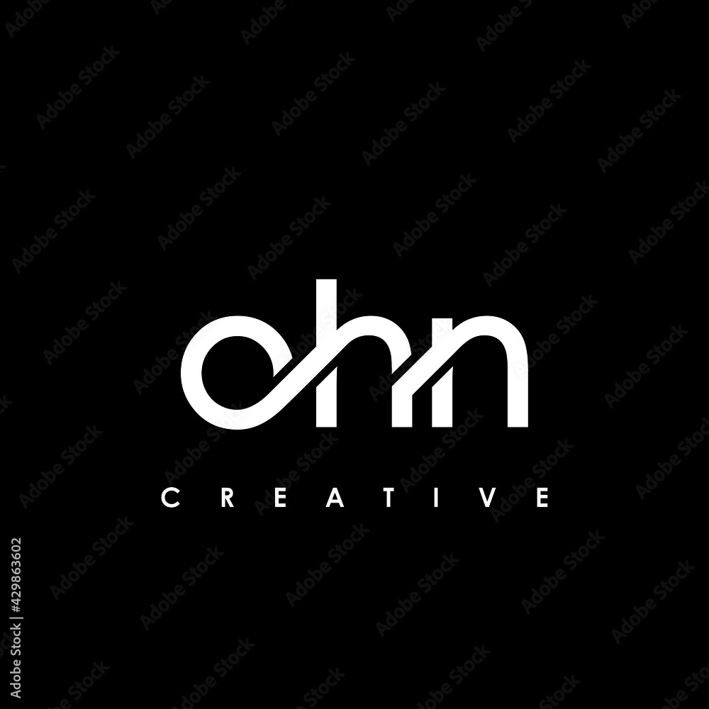 OHN Letter Initial Logo Design Template Vector Illustration OHN Letter Initial Logo Design Template Vector Illustration