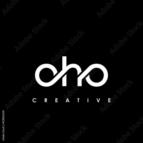 OHO Letter Initial Logo Design Template Vector Illustration