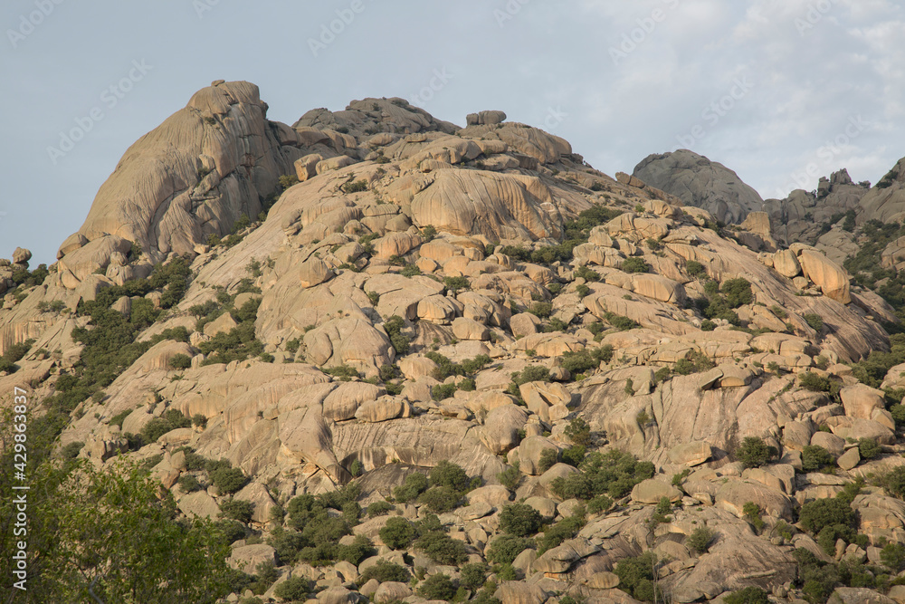 Rock Formation at Pedriza National Park, Madrid
