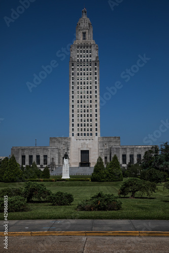 The Capitol Building in Baton Rouge, Louisiana.