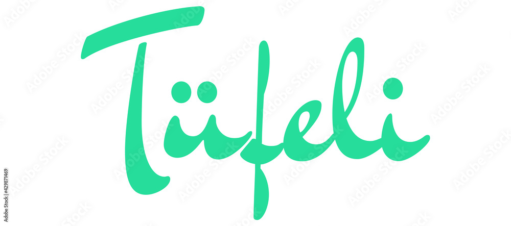 Obraz premium Tüfeli