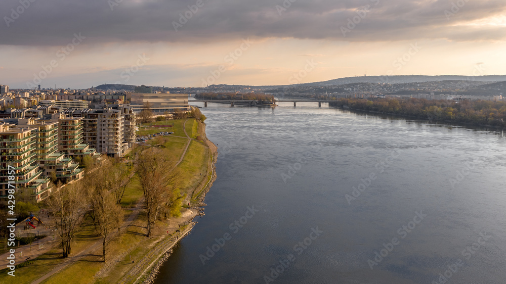 Hungary - Marina residential park is one of the largest luxury residential parks in Budapest along the Danube