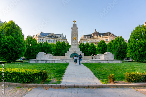 Soviet Heroic Memorial in Budapest, Hungary