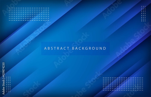 Abstract modern background gradient color. blue gradient with geometric decoration.