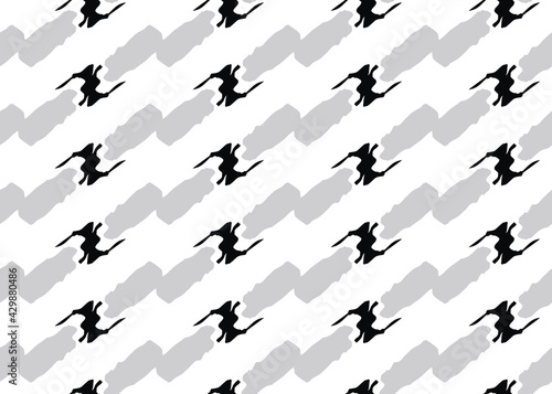 Vector texture background, seamless pattern. Hand drawn, grey, black, white colors.