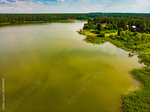 Fototapeta Naklejka Na Ścianę i Meble -  Lake Kierwik on Masuria, Poland