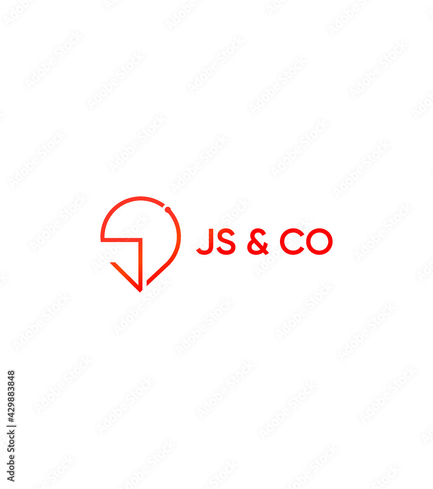 JS & CO logo template, Vector logo for business and company identity JS & CO logo template, Vector logo for business and company identity