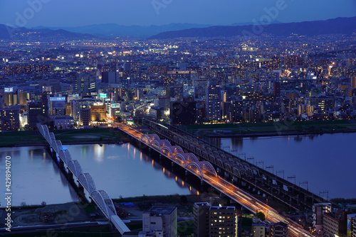 大阪の夜景