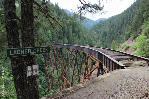 Trestle railway Bridge