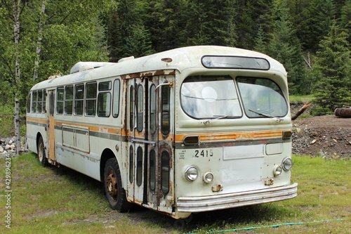 Abandoned Transit Buses
