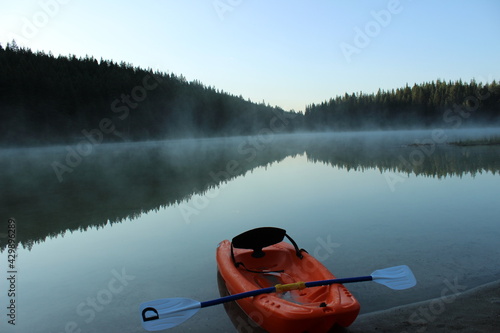 Early Morning Kayak on the lake