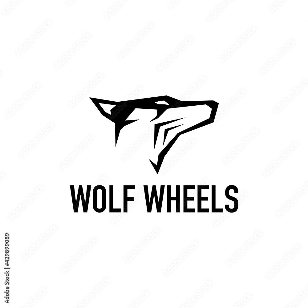 Wolf Wheels Logo Wolf Wheels Logo