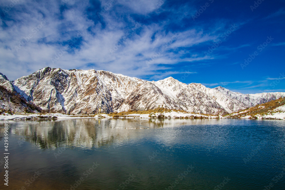 lake in the mountains