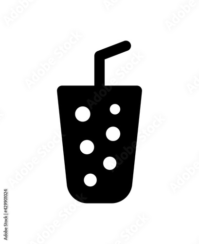 Soda drink vector icon