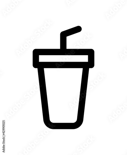 Refreshment drinking beverage icon