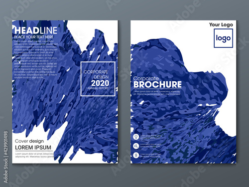 poster flyer pamphlet brochure cover design layout background, vector illustration template