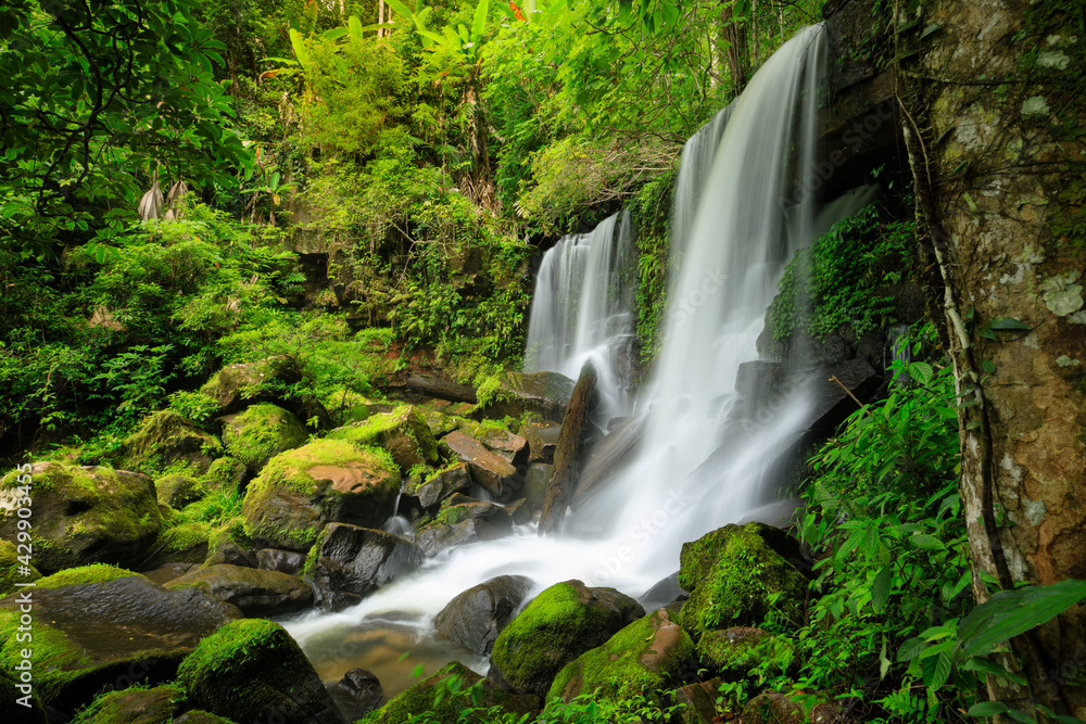 Obraz premium Hin Rong Kla; National Park at Phitsanulok, Thailand