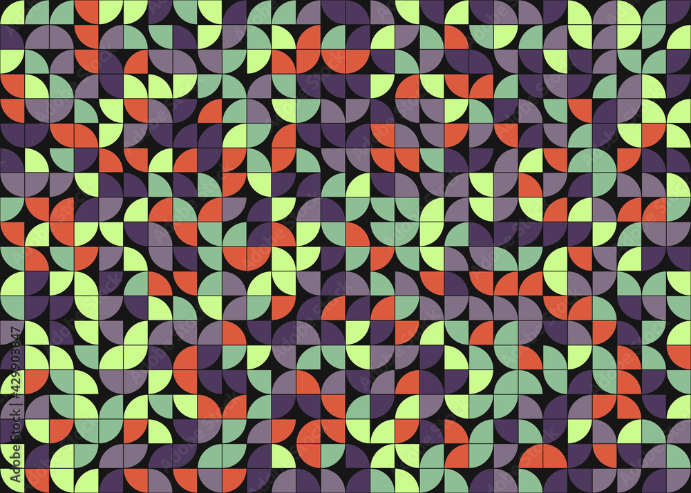 Abstract Geometric Pattern generative computational art illustration Abstract Geometric Pattern generative computational art illustration