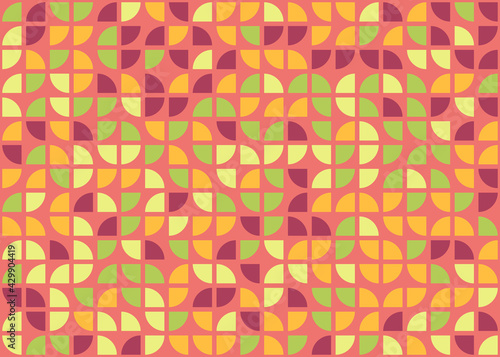Wallpaper Mural Abstract Geometric Pattern generative computational art illustration Torontodigital.ca