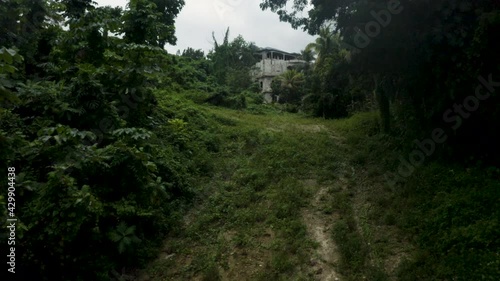 Abandoned Mansion at The top of a Mountain in Jamaica