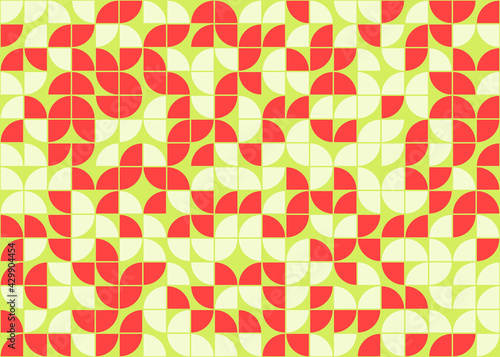 Wallpaper Mural Abstract Geometric Pattern generative computational art illustration Torontodigital.ca