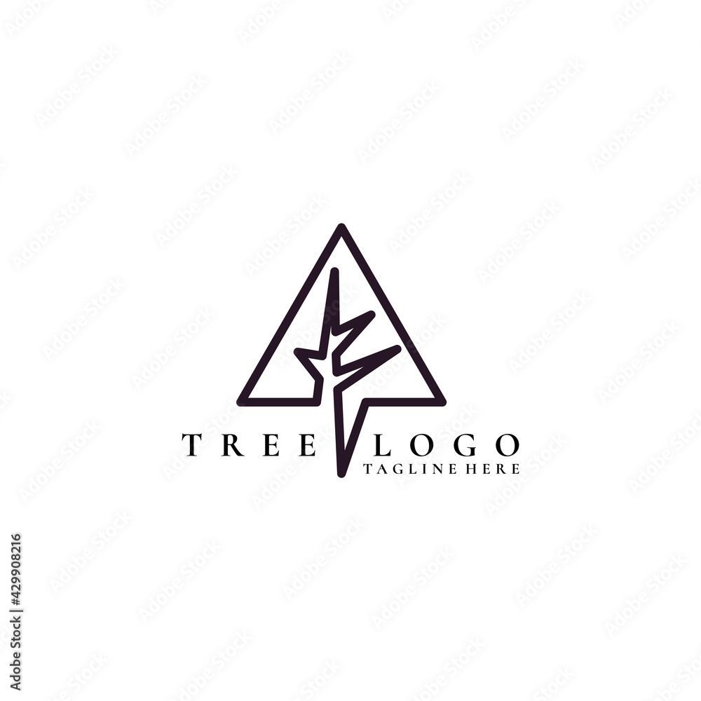 nature abstract tree logo icon vector isolated nature abstract tree logo icon vector isolated
