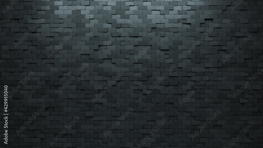 Concrete, Futuristic Wall background with tiles. Polished, tile Wallpaper with 3D, Rectangle blocks. 3D Render Concrete, Futuristic Wall background with tiles. Polished, tile Wallpaper with 3D, Rectangle blocks. 3D Render