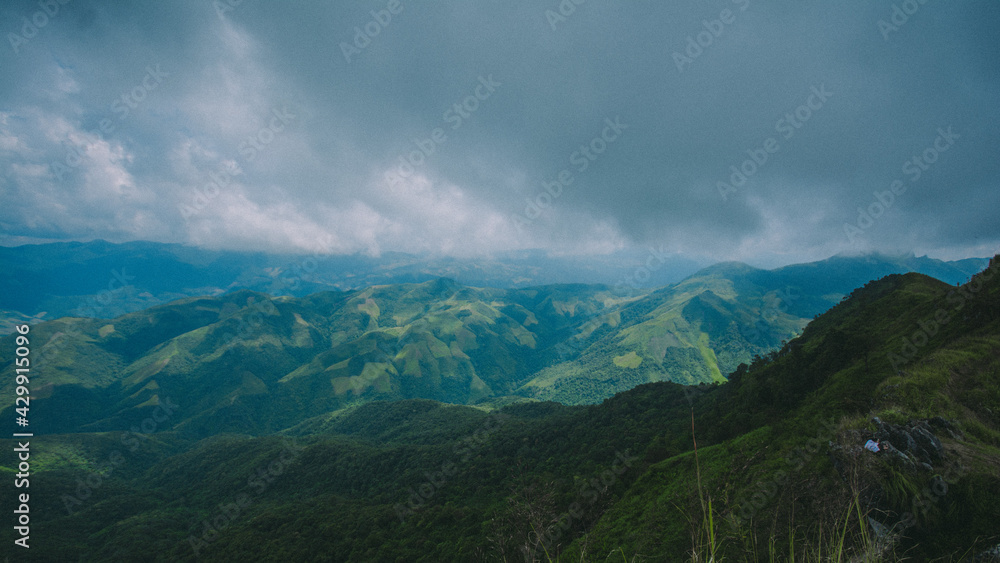 Travel on a high peak.