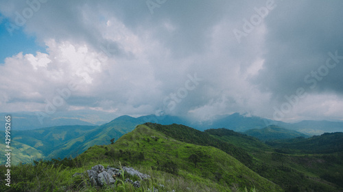 Travel on a high peak.