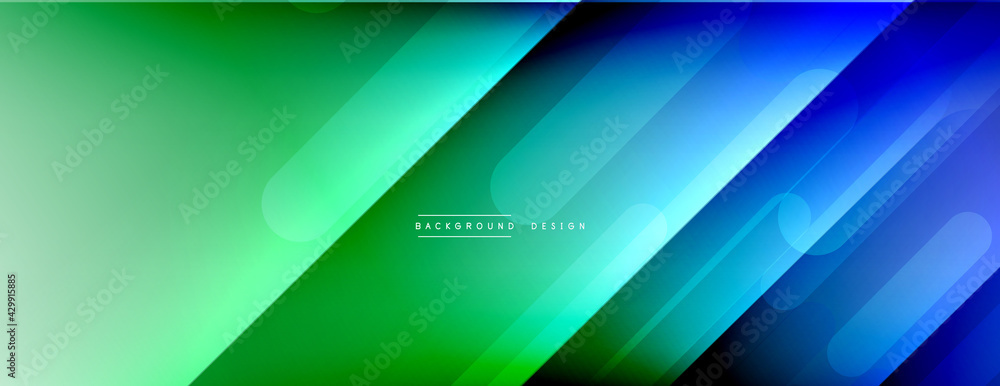 Dynamic lines abstract background. 3D shadow effects and fluid gradients. Modern overlapping forms Dynamic lines abstract background. 3D shadow effects and fluid gradients. Modern overlapping forms