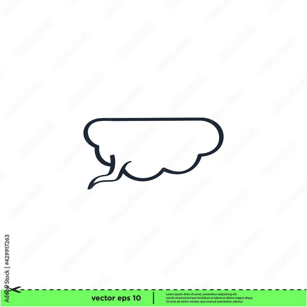speech bubble icon vector illustration simple design element speech bubble icon vector illustration simple design element