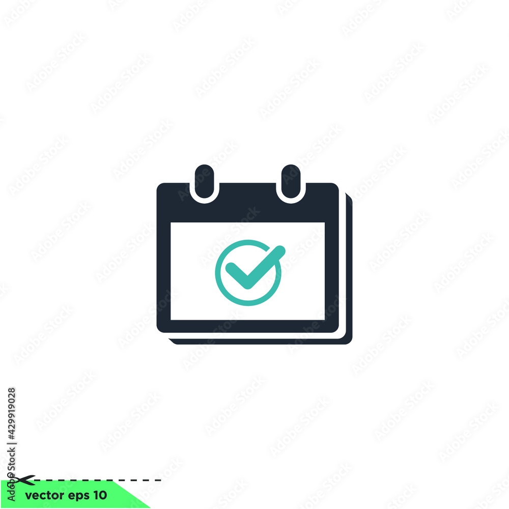calendar agenda icon vector illustration simple design element calendar agenda icon vector illustration simple design element