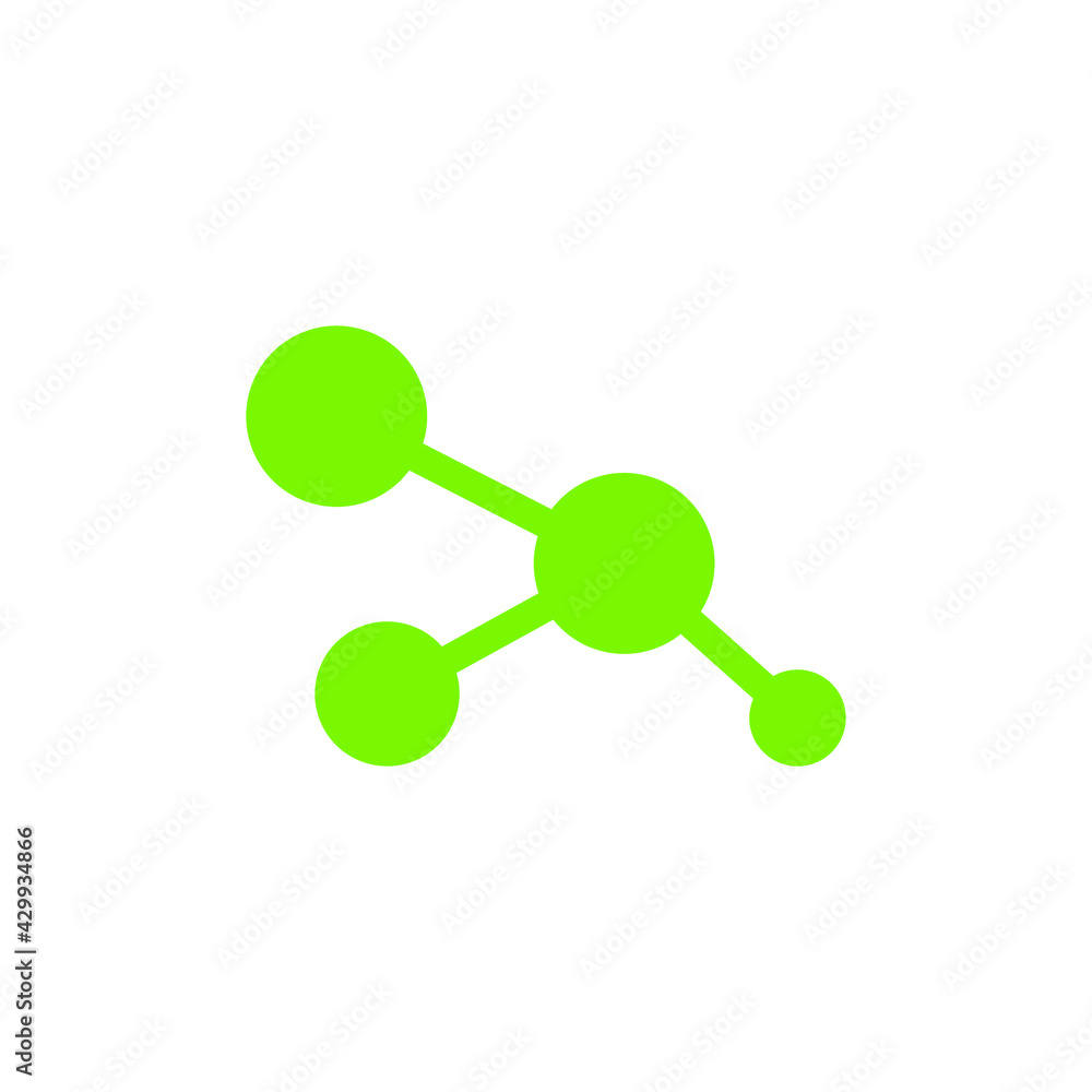 molecule icon vector illustration simple design element molecule icon vector illustration simple design element