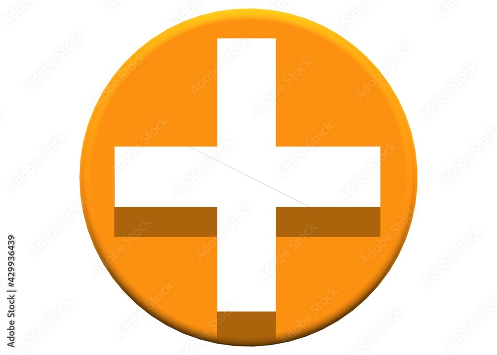 Fototapeta premium vector cross icon