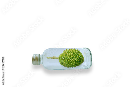 durian in bottle 