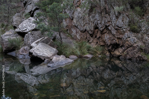 Lerderderg  park in Victoria Australia
The Lerderderg River has carved a deep and picturesque gorge through this rugged park located within easy reach of Melbourne, Bacchus Marsh and Ballarat.