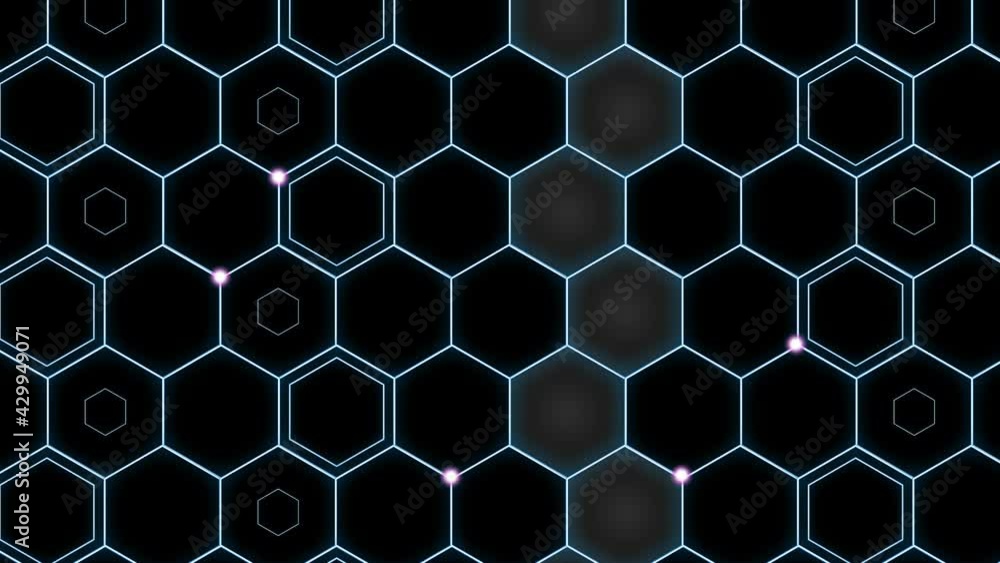 ハニカム構造の電気信号 ハニカム構造の電気信号