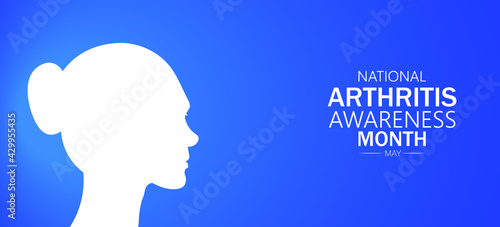 National Arthritis awareness month ,Vector Illustration.