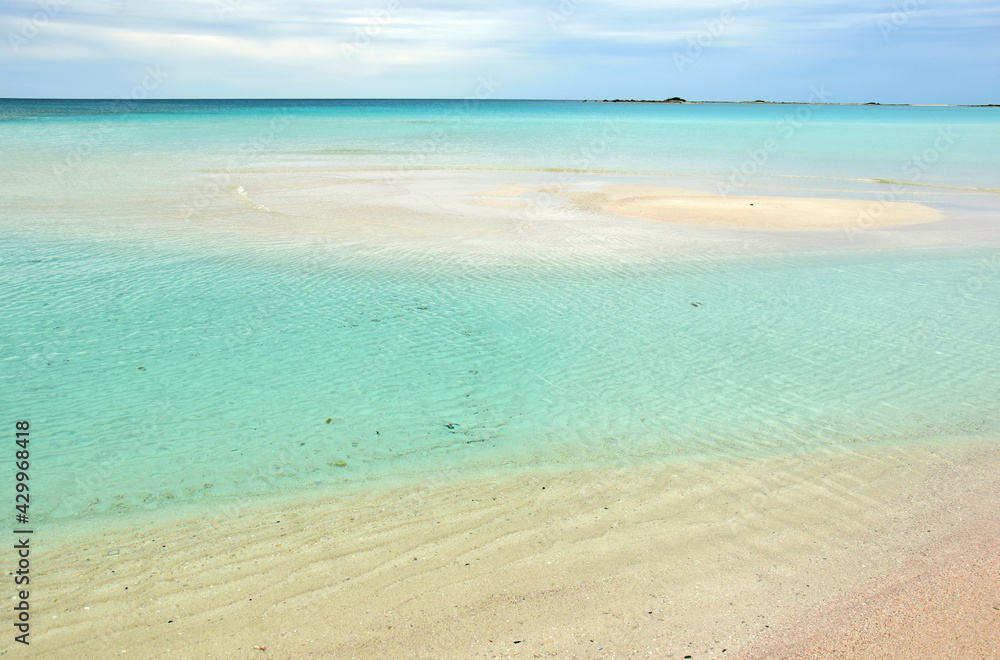 Fototapeta premium Crystalline water in Salento, Ialy