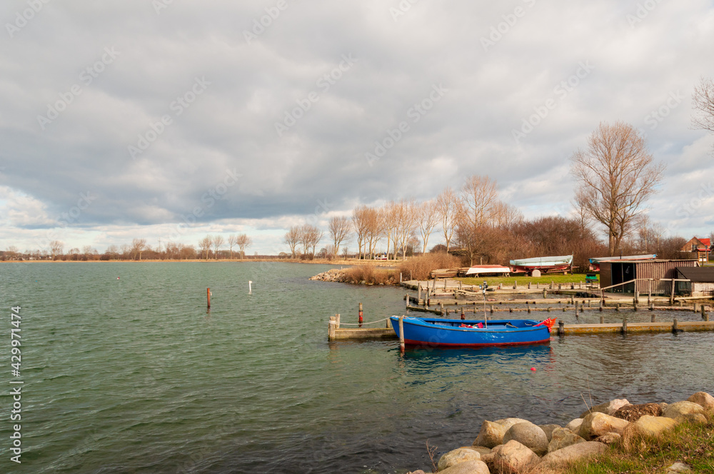 Fischerboote in Maasholm an der Schlei
