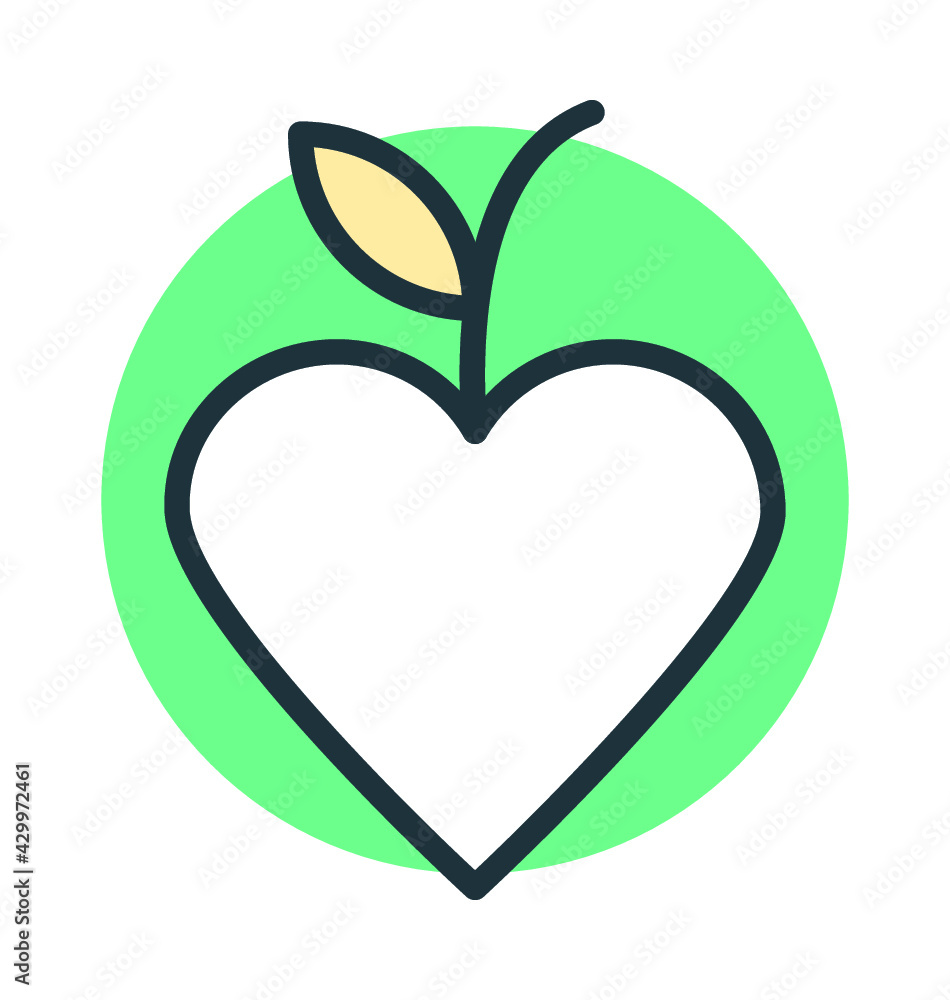 Heart Shaped Apple Heart Shaped Apple