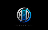 AZD Letter Initial Logo Design Template Vector Illustration
