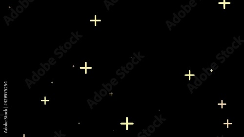 Wallpaper Mural 背景なし　星降るキラキラアニメーションエフェクト Torontodigital.ca