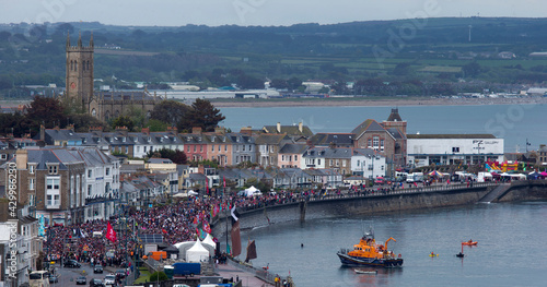 Pirates, Penzance's Guiness World Record Attempt, The Promenade, photo