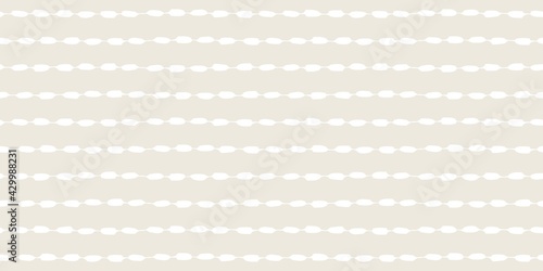 Seamless geometric pattern hand painted with ink brush