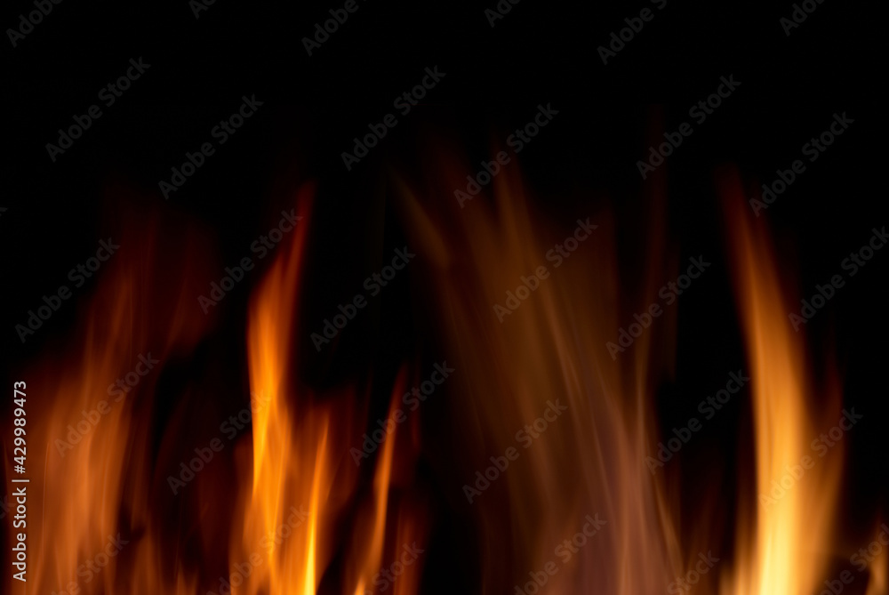 Fire flames background Fire flames background