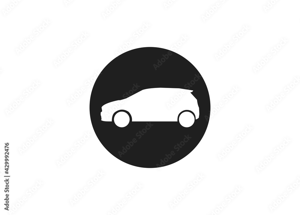 creative car icon design template. Vector Illustration. creative car icon design template. Vector Illustration.