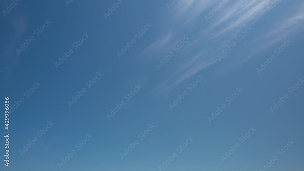 Clouds moving slowly in the sky time lapse footage nature background ...
