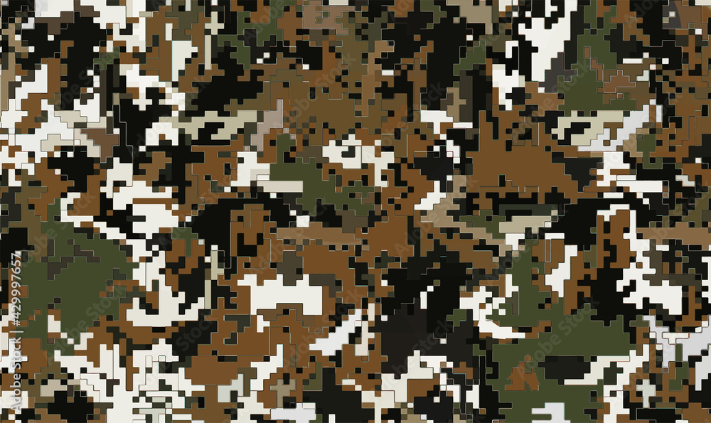 Abstract military or hunting camouflage Abstract military or hunting camouflage